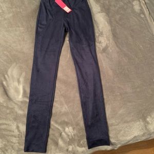 NWT Lilly Pulitzer high rise suede leggings